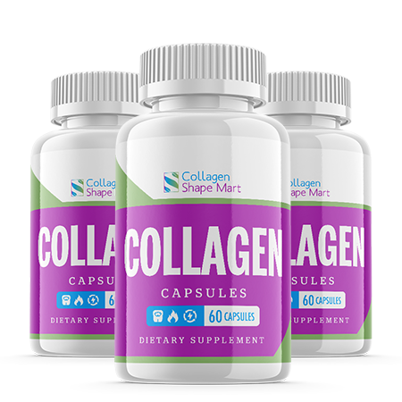 Collagen 3 Bottles 60 Capsules
