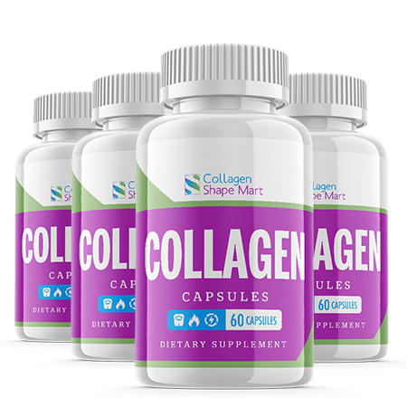 Collagen 4 Bottles 60 Capsules